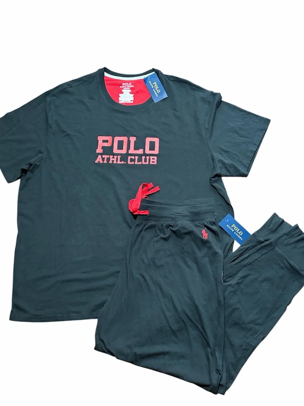 Polo Ralph Lauren Men's Pajama Jogger Pants T-Shirt Set Sz XL NWT